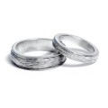 him and her 10th anniversary tin rings