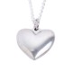 Polished 10 Year Anniversary Heart Necklace