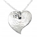 Offshaped tin 10 wedding necklace